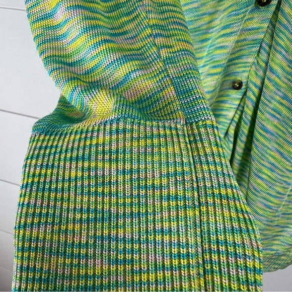 FREE PEOPLE Small Into The Night Longline Tunic Cardigan Sweater - Picture 4 of 9